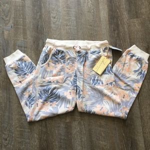 Vintage Havana Hawaii Print Joggers